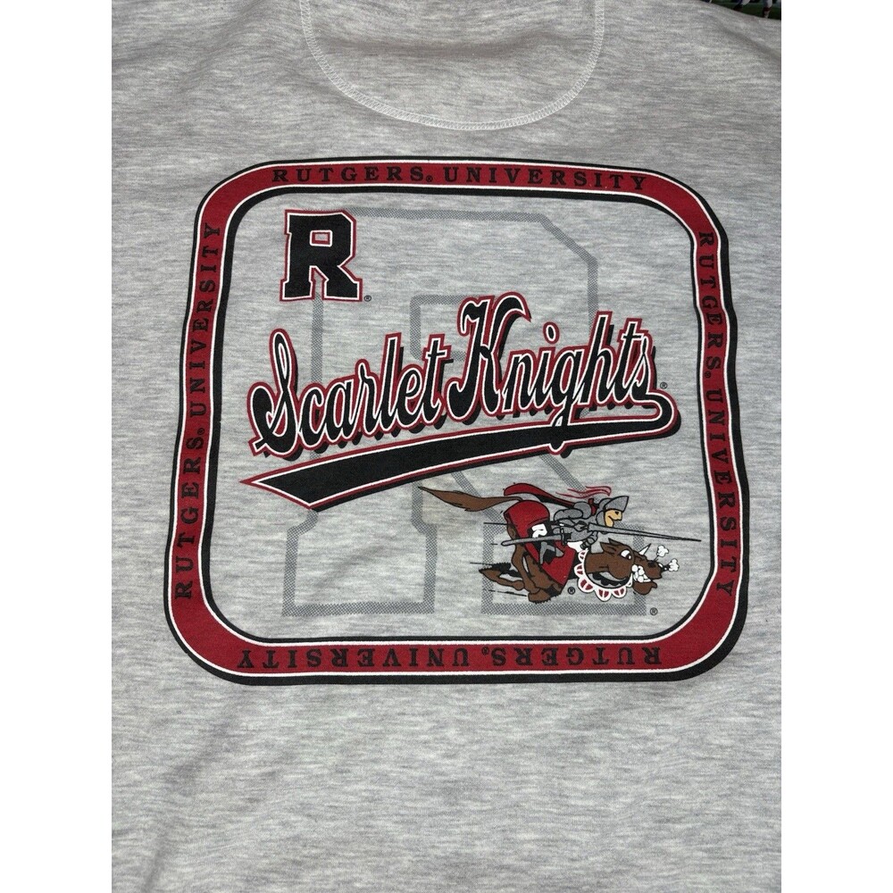 VTG 90s Galt Sand Sport Rutgers University Scarlet Knights Sweatshirt Crewneck